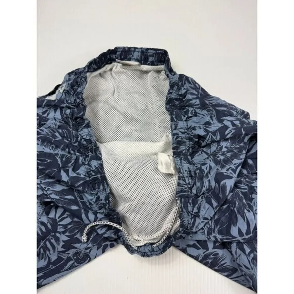 Columbia Men's‎ Tropical Leaf Print Swim Shorts Beach Summer Trunks XXL
